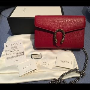 (Sold) Brand New Gucci Dionysus Chain Bag